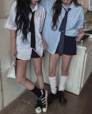 Ditto Slit Stripe Skirt Pants