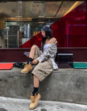 Tii Beads Lipstop Bermuda Cargo Pants