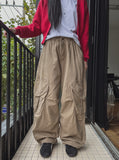 Heart Pocket Parachute Cargo Pants