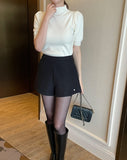 Merbo Tweed A-Line Short Pants