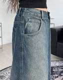 Peber Damage Banded Denim Pants