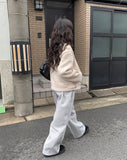 Hump Brushed Wide Jogger Pants