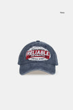 Reliable vintage washed ball cap
