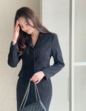 Ariel Tailored Collar Short Jacket