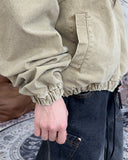 Dope Dyeing Embroidered Hood Jacket