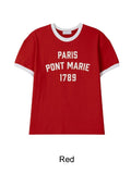 Heize Paris Ringer Short Sleeve Tee