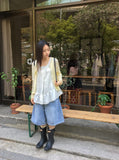 Yudan Denim Bermuda Pants