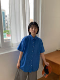 Pumo Basic Cotton Short Sleeve Shirt