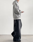 Lock Back Border Hoodie