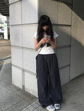 Kinch Nylon Wide Banding Pants
