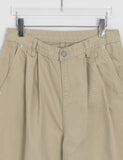 Tsukio Pintuck Cotton Wide Pants