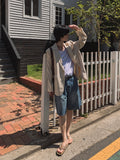 Sword Bermuda Denim Pants