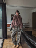 Belina pigment semi-crop hoodie