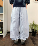 Ops Summer Banding Nylon Wide Pants