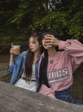 Summer Washing Denim Short Sleeve Shirt
