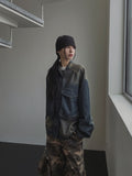 Urban Big Pocket Washing Denim Jacket