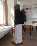 [Brushed Lining] Ruhi Angora Line Maxi Long Skirt