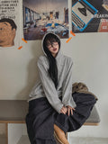 Raon Dart Non-Fade Balloon Denim Pants