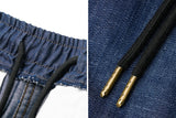 World Summer Non-Fade Banding Denim Pants