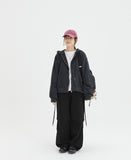 [BAONHAUS] Picef Cotton Banding Parachute Pants