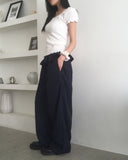 Delk Lace Punching Puff Short Sleeve T-Shirt