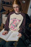 Honey Teddy Raglan Sweatshirt
