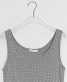 Denmi Dot Tiered Layered Sleeveless
