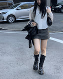 Ethan Basic Crop Shirt