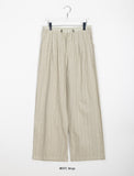 Myai String Wide Stripe Pants