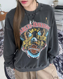 Cielo Harley USA Dyeing Sweatshirt