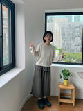 Kemt Color Linen Round Knit