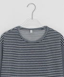 Hillmon Stripe Round Long Sleeve Tee