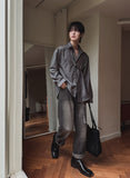 Baski Teen Washed Semi-Banding Denim Pants