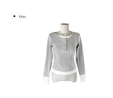 Eson Toto Button Layered T-shirt