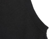 Heart Board Embroidery Knit Vest