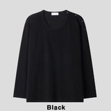 Waffle Button Wide Long Sleeve