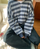 Koshiro Stripe Crop Hoodie