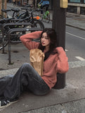 Akiji cut wide denim pants