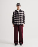 Log Wide Brushed Sweatpants