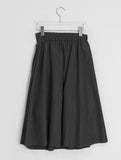 Namil Pleated Layered Banding Long Skirt