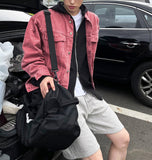 Plain 5-quarter pants