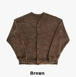 Sting Velour V-neck Cardigan