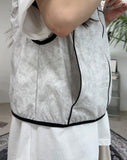 Cardil Nylon Crop Vest