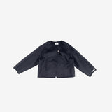 Momen muffler handmade short coat