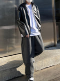 Crack Leather Jacket