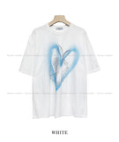 Bullet heart rabbit short sleeve T-shirt