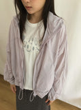 Tsukuhi Summer Hood Windbreaker Jumper