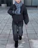 Lewis black blue washed wide pants