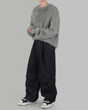 knick pintuck denim pants