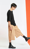 WRINKLE HALF-T